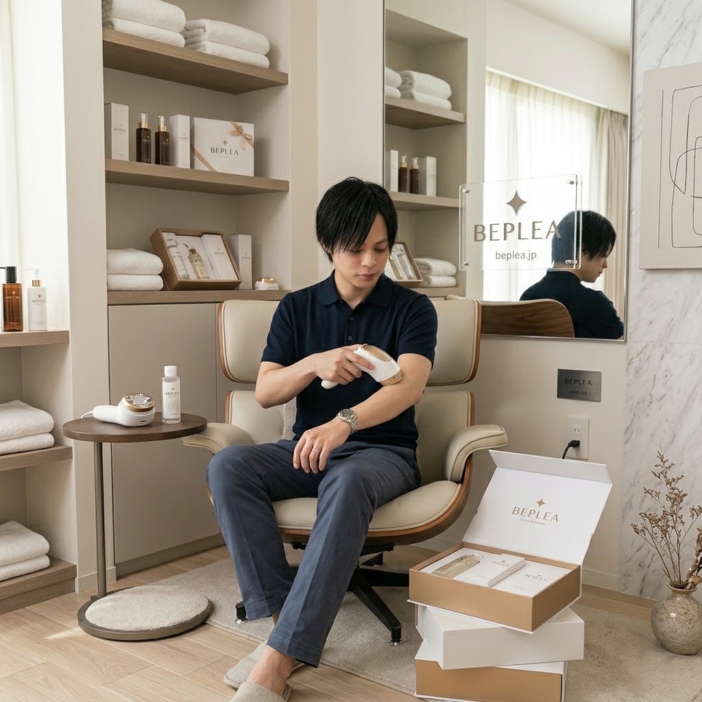 30代旦那 BEPLEA メンズヒゲ＆ボディケア検証