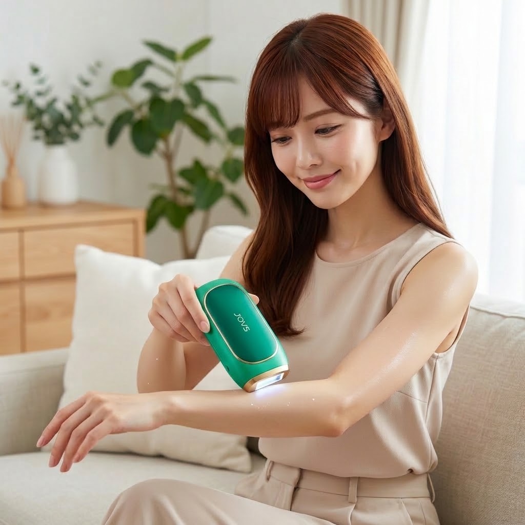 JOVS Dora 使用前のスキンケアテスト・パッチテスト検証
