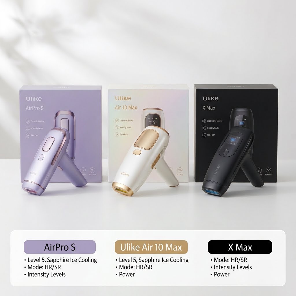 Ulike 人気3モデル比較表