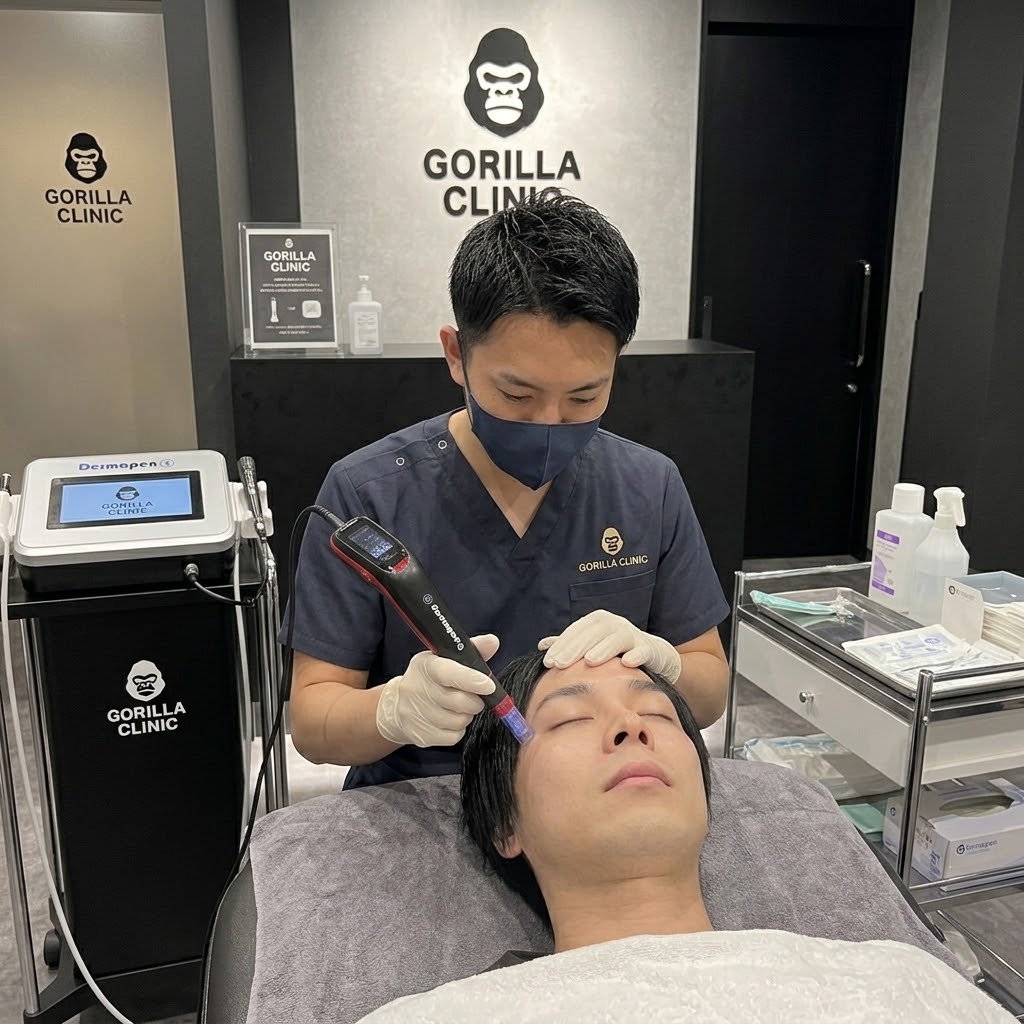 ダーマペン4 施術前後の肌の様子