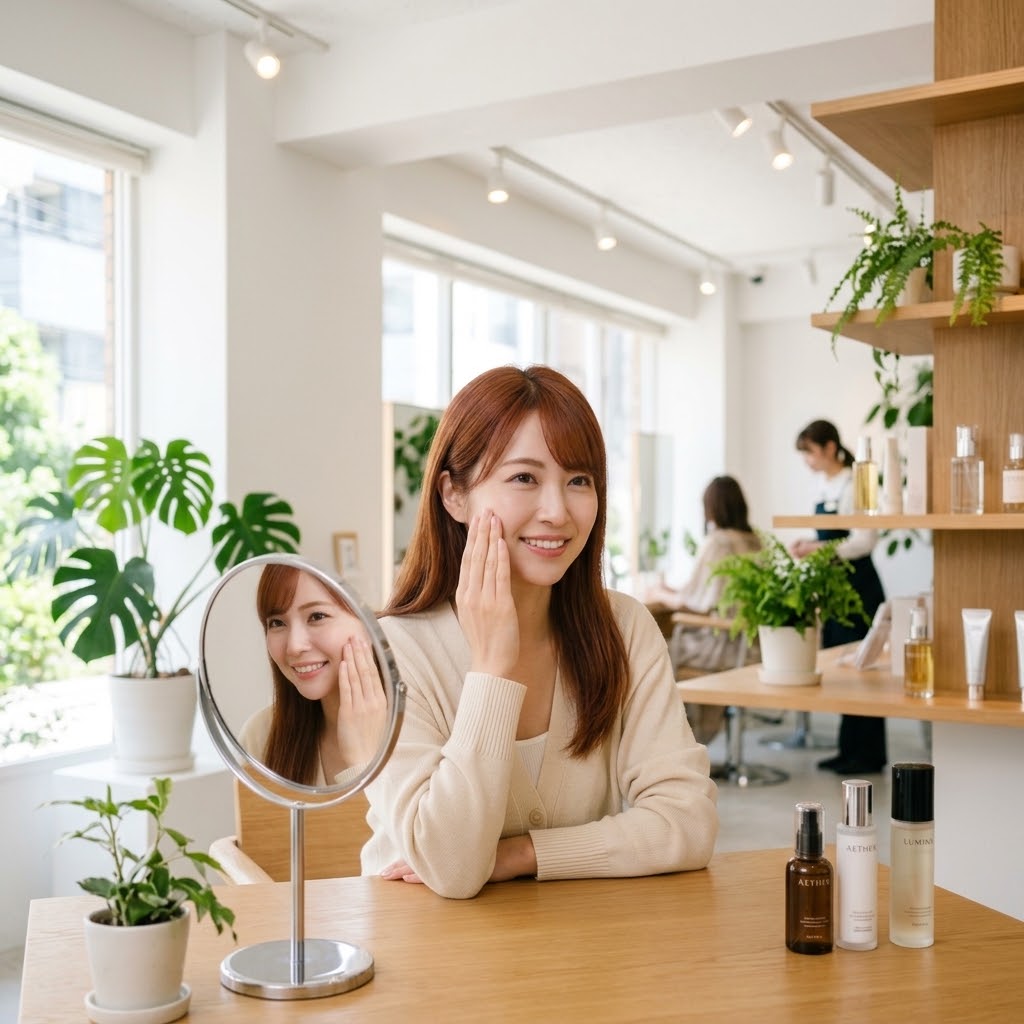 ディオーネうるツヤ美顔脱毛の初回限定体験口コミ評判と効果・勧誘の検証記事アイキャッチ。