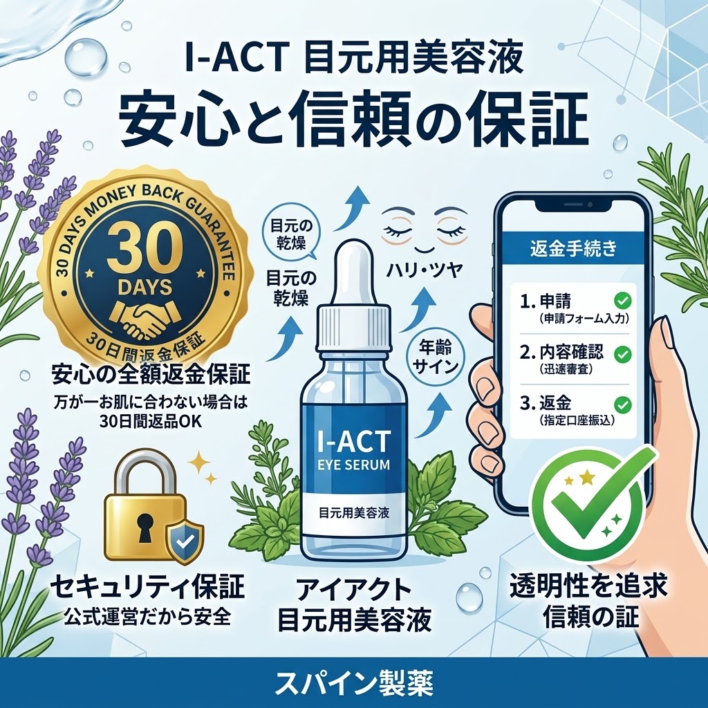 アイアクト 30日間返金保証