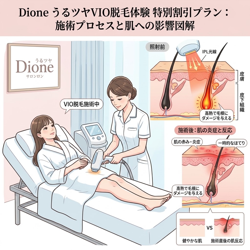 レーザー脱毛の痛みの仕組み