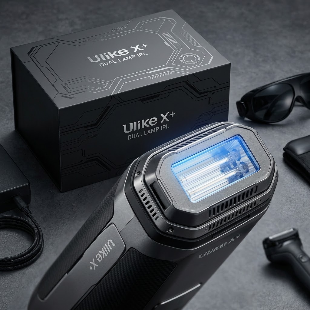 Ulike X+ IPL光美容器 外観デザイン・製品スペック構造一覧